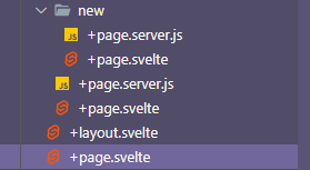 a VS Code sidebar showing multiple files with the same names